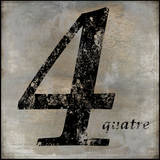 Quatre Prints by Oliver Jeffries
