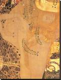 Sea Serpent, 1907 Trykk på strukket lerret av Gustav Klimt Sea Serpent, 1907 Trykk på strukket lerret av Gustav Klimt
