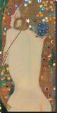 Sea Serpent IV, 1907 Stretched Canvas Print by Gustav Klimt