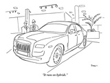"It runs on hybrids." - New Yorker Cartoon Premium Giclee Print by Michael Shaw