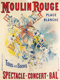 1902- Réouverture Moulin Rouge Giclee-vedos tekijänä Jose Belon