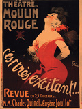 1911 Moulin Rouge C’est Très Excitant Giclee Print by Jules-Alexandre Grün