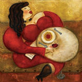 Viva La Pasta Prints by Aline Gauthier