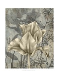 Tulip and Wildflowers IV Reproduction procédé giclée par Jennifer Goldberger