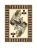 Harlequin Cards III Giclee Print by Vision Studio