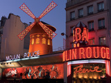 2010 Moulin Rouge night fall Photographic Print