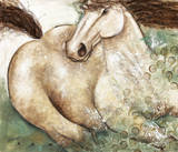 Cheval de Mer Art by Aline Gauthier