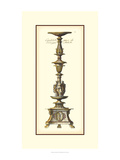 Antique Candlestick I Giclee Print by Vision Studio