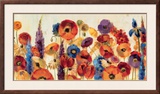 Joyful Garden Framed Giclee Print by Silvia Vassileva