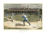 National League Game 1886 Giclee Print by Snyder 