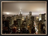 Chrysler Building and Midtown Manhattan Skyline, New York City, USA Framed Photographic Print by Jon Arnold
