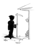 "YOLO." - New Yorker Cartoon Premium Giclee Print by Kaamran Hafeez
