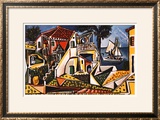 Paisagem do Mediterrâneo Posters por Pablo Picasso Paisagem do Mediterrâneo Posters por Pablo Picasso