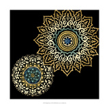 Midnight Rosette I Giclee Print by Chariklia Zarris