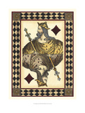 Harlequin Cards II Giclee Print by Vision Studio
