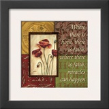 Spice 4 Patch: Where There is Hope Prints by Debbie DeWitt