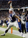 Indianapolis Colts and New England Patriots NFL: Rob Gronkowski Photographie par Michael Dwyer