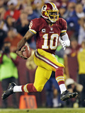 Washington Redskins and New York Giants NFL: Robert Griffin III Photographic Print by Evan Vucci