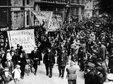 May Day Parade of the Communists, and Left Wing Labourites Photographic Print