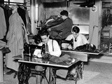 Boys Town Citizens Learned Tailoring as a Trade at Boys Town, 1944 Photographic Print
