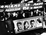 Anti-Vietnam War Protest in Milan, Italy Photographic Print