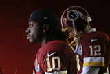 Washington Redskins and Baltimore Ravens NFL: Robert Griffin III and Kirk Cousins Photographic Print by Patrick Semansky