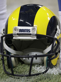 St. Louis Rams and San Francisco 49ers NFL: St. Louis Rams Helmet Photographic Print by Seth Perlman