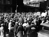Demonstration of Hundreds of Unemployed in Kansas City, Missouri Photographie