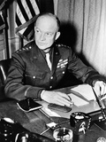 General Dwight Eisenhower, Supreme Commander, Allied Forces During World War II, Jan 18, 1944 Photographic Print
