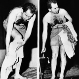 Republican Vice President-Elect Richard Nixon after an Ocean Swim Photographic Print