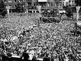 Pres Kennedy Tells Crowd at West Berlin City Hall, 'Ich Bin Ein Berliner,' Jun 26, 1963 Photographic Print