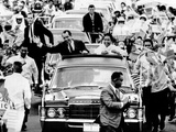 President Richard Nixon and Ferdinand Marcos During Motorcade to Malacanang Palace in Manila Photographic Print