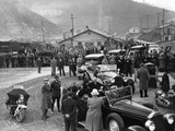 FDR Inspect Norris Dam Construction Photographic Print