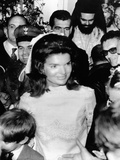 Jacqueline Kennedy Marries Aristotle Onassis Photographic Print