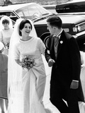 Lynda Bird Johnson, Maid of Honor Atr Her Sister, Luci's Wedding to Patrick Nugent Photographic Print