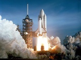 First Space Shuttle Launch on April 12, 1981 Photographie