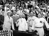 President Franklin Tossed Out the Ball Starting the All-Star Game in Griffith Stadium, Washington Photographic Print