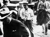 Alvin Karpis, 'Public Enemy No 1', and His Captor, J Edgar Hoover, Director of the FBI Photographic Print