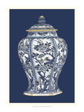 Blue and White Porcelain Vase II Giclee Print by Vision Studio