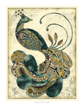Royal Peacock Giclee Print by Chariklia Zarris