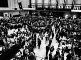 Trading Floor of the New York Stock Exchange on March 30, 1970 Photographic Print