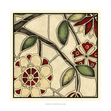 Floral Mosaic IV Gicléedruk van Megan Meagher