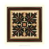 Crackled Square Wood Block VI Giclee Print by Vision Studio