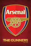 Arsenal FC The Gunners Club Crest Affiches