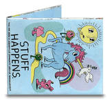 Stuff Happens Tyvek Mighty Wallet Wallet