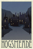 Hogsmeade Retro Travel Posters