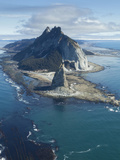 Lighthouse, Kayak Island, Alaska, USA Photographic Print by Hugh Rose