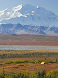 Mt. Mckinley, Denali National Park, Alaska, USA Photographic Print by Hugh Rose