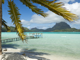 Mount Otemanu, Bora Bora, French Polynesia Photographic Print by Roberto Gerometta