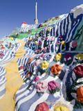 Salvation Mountain, Niland, California, USA Photographie par Luc Novovitch